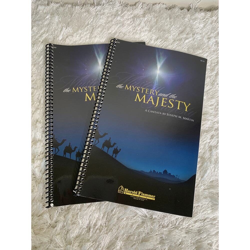 A Mystery and the Majesty A Cantata aby Joseph M. Martin Preowned 2